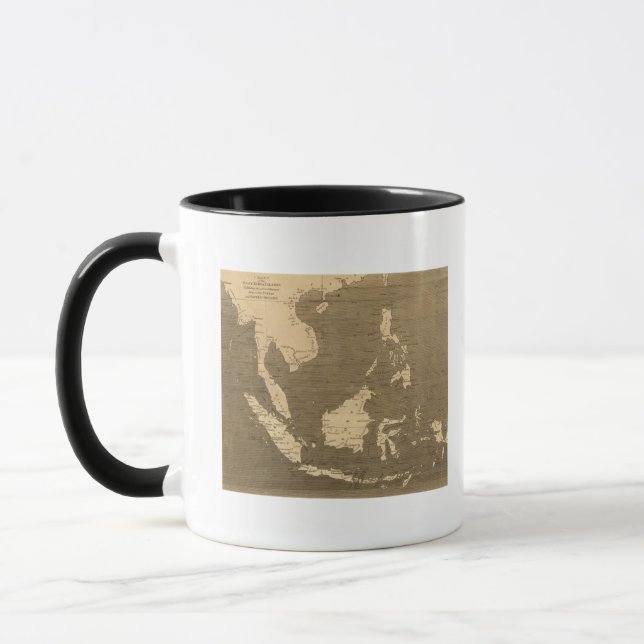 East India Islands Map by Arrowsmith Mug (Left)