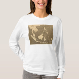 East India Islands Map by Arrowsmith T-Shirt