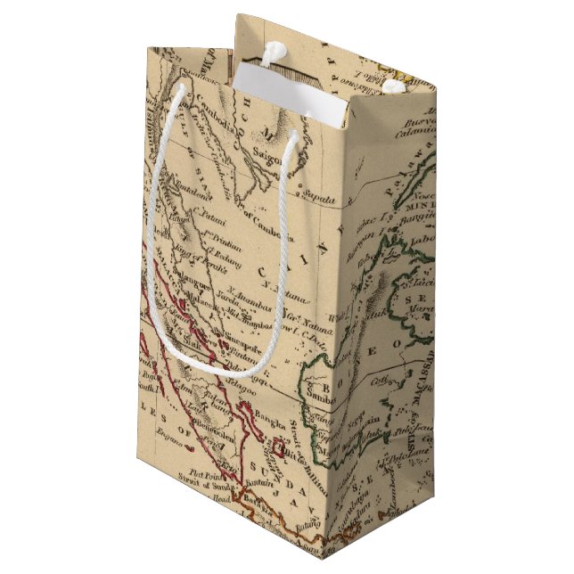 East India Islands Small Gift Bag (Back Angled)