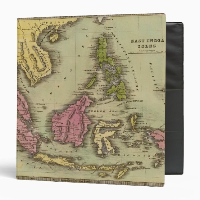 East India Isles 2 3 Ring Binder (Front/Inside)