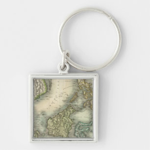 East India Isles 3 Keychain