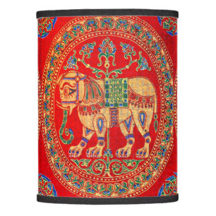 East Indian elephant print Lamp Shade