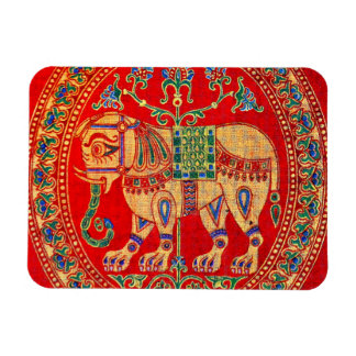 East Indian elephant print Magnet