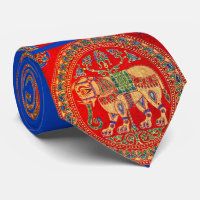 East Indian elephant print
