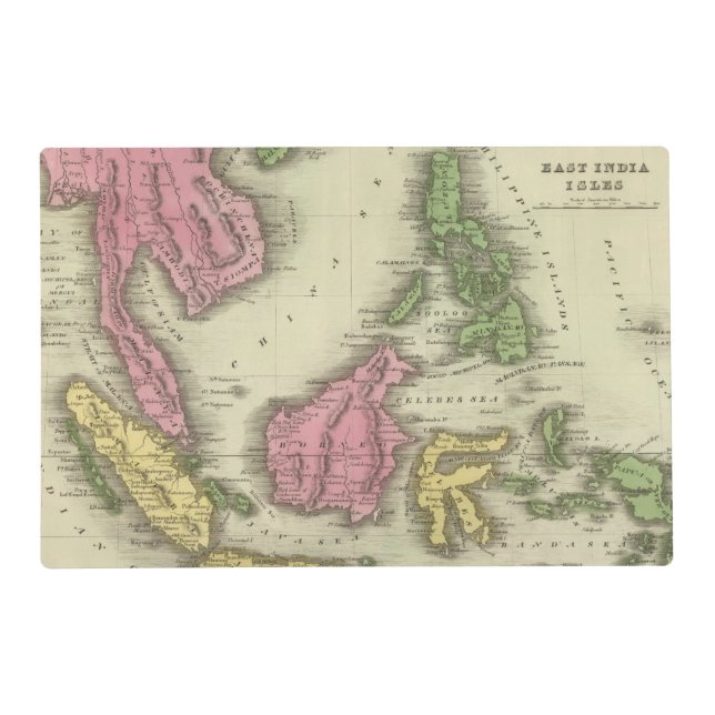East Indian Isles Placemat (Front)