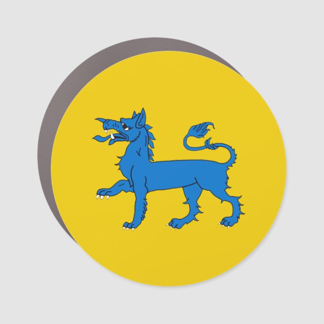 East Kingdom Populace Badge Car Magnet (Front)