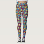 East Kingdom Tygers Leggings<br><div class="desc">Show your love for your kingdom with these leggings, featuring the blue tyger.</div>