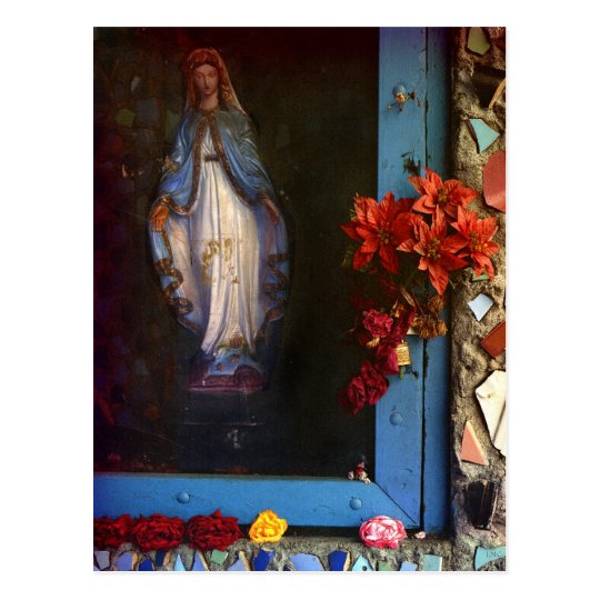 East LA Mary Postcard