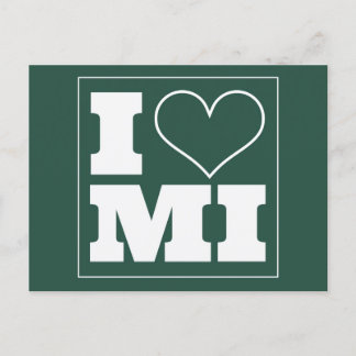 East Lansing (MI) Tailgate Invitation Postcard