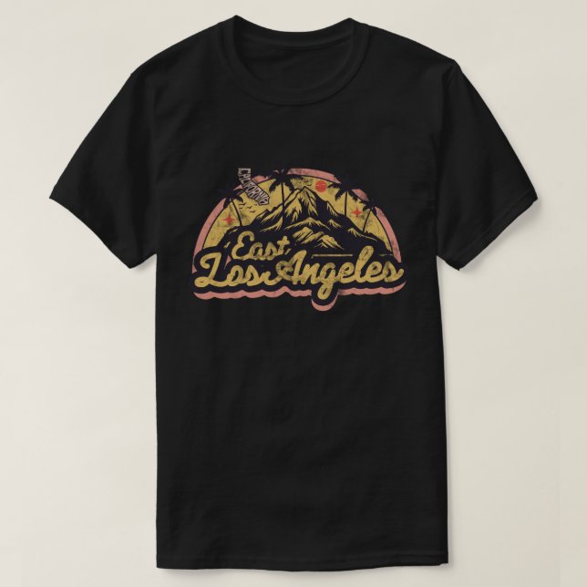 East Los Angeles, California T-Shirt (Design Front)