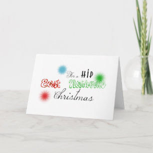 East Nashville Customized Christmas Decal Holiday Card
