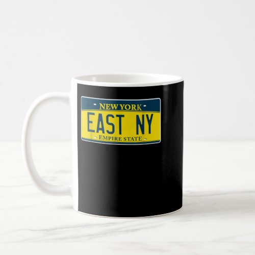 East New York Brooklyn NY New York License Plate 7 Coffee Mug