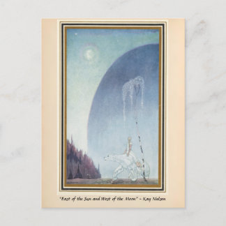 East of the Sun and West of the Moon BEAR  Postcard