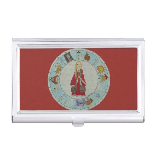 East of the Sun West of the Moon Business Card Case