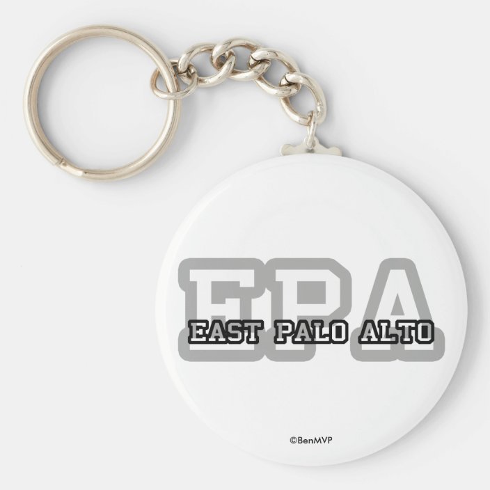 East Palo Alto Key Chain