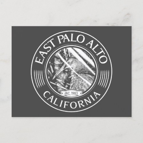 EAST PALO ALTO SAN MATEO CALIFORNIA POSTCARD