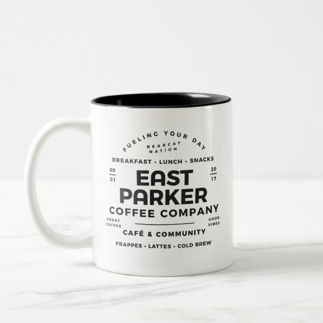 East Parker Bearcat Nation 11 oz. Coffee Mug (Left)