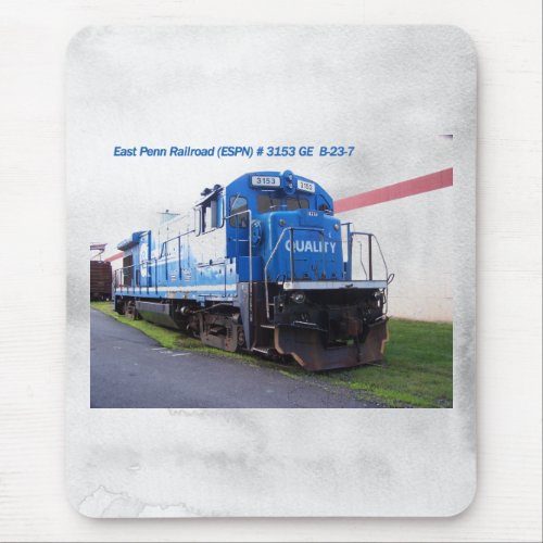 East Penn Railroad Locomotive 3153    Mouse Pad