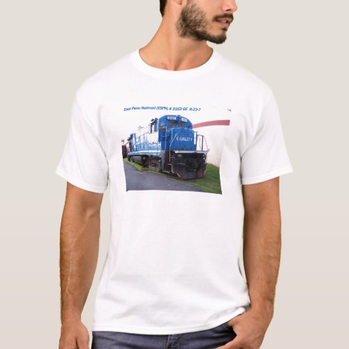 East Penn Railroad Locomotive 3153 T_Shirt