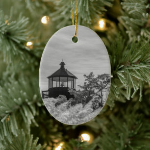 East Point Lighthouse Ceramic Ornament