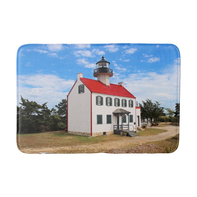 East Point Lighthouse, New Jersey Bath Mat (Front)