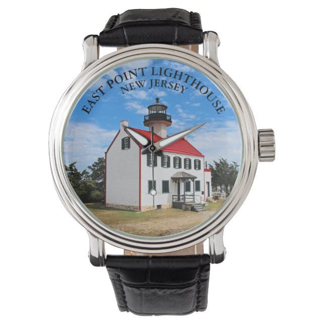 East Point Lighthouse New Jersey eWatch Watch (Front)