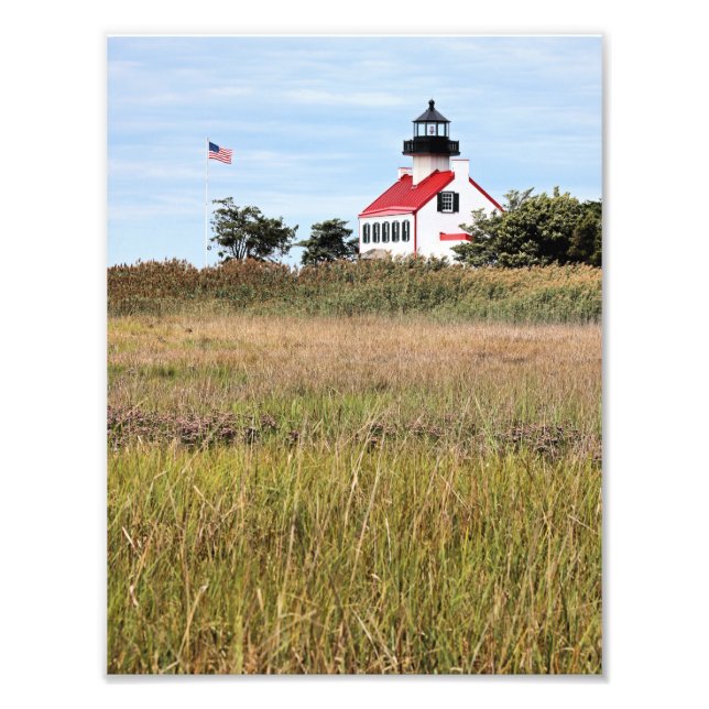 East Point Lighthouse, New Jersey Photo Print (Front)