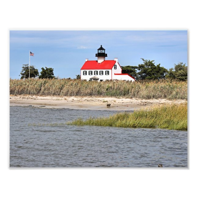 East Point Lighthouse, New Jersey Photo Print (Front)