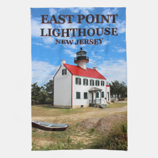 East Point Lighthouse, New Jersey Tea Towel