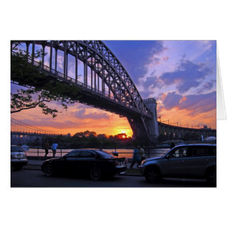 East River Sunset 5x7 Cards