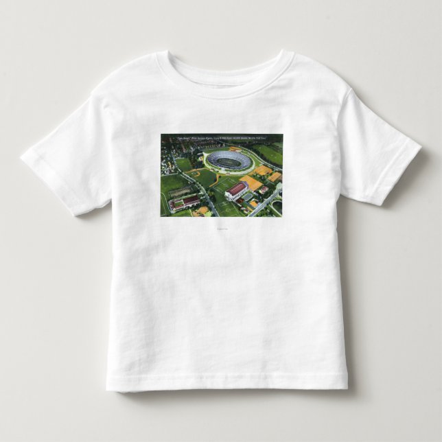 East Rock Park View of the Pardee Rose Garden Toddler T-shirt (Front)