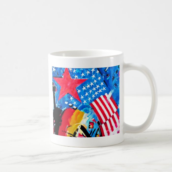 East Side Gallery, Berlin Wall, Flags Coffee Mug