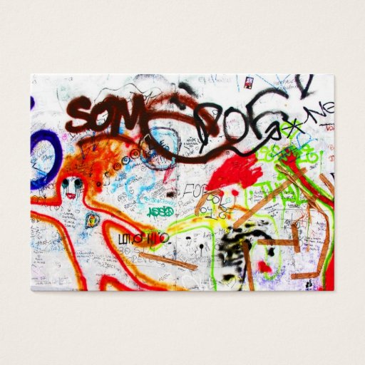 Customizable East Side Gallery, Berlin Wall, Graffiti (2) Business Card Templates