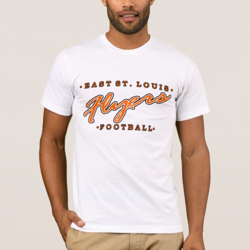 East St Louis Flyers Football T_Shirt