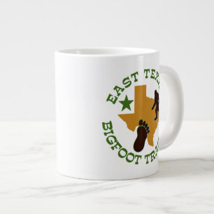 East Texas Bigfoot Tracker Large Coffee Mug