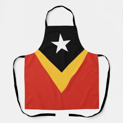 East Timor Flag Apron