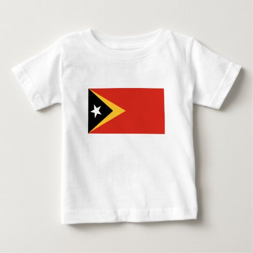 East Timor Flag Baby T_Shirt