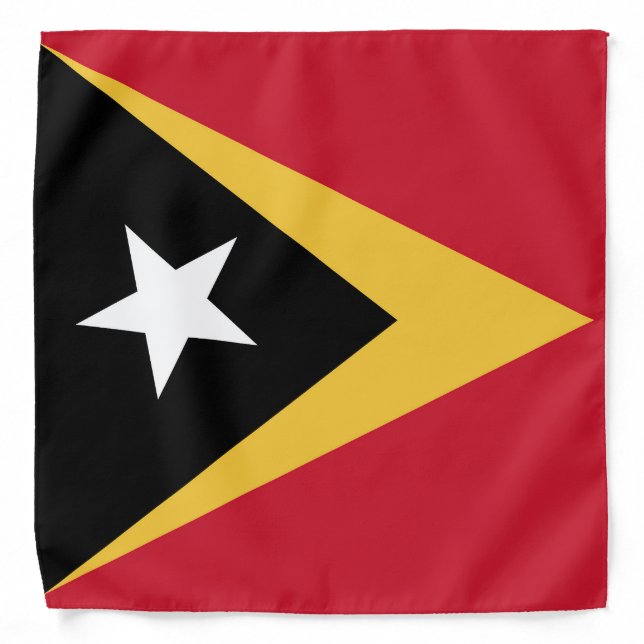 East Timor flag Bandana (Front)