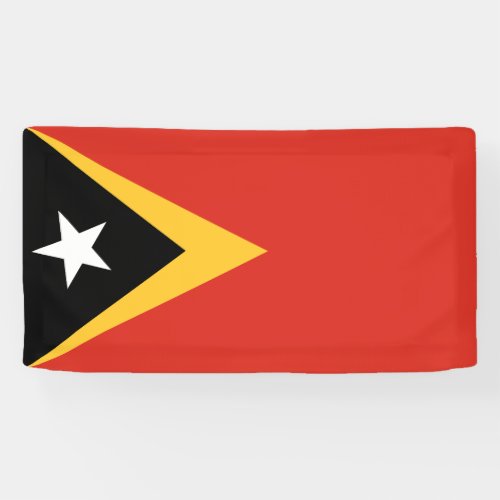 East Timor Flag Banner