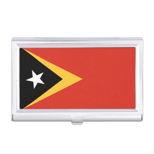 East Timor Flag Business Card Case