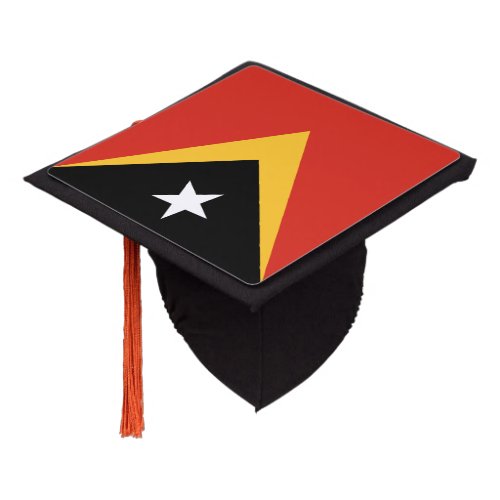 East Timor Flag Graduation Cap Topper