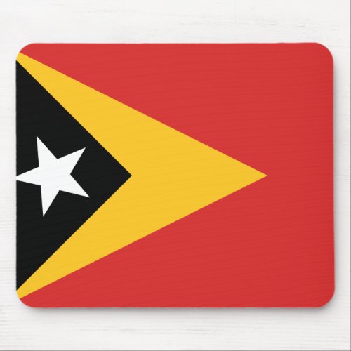 East Timor Flag Mouse Pad