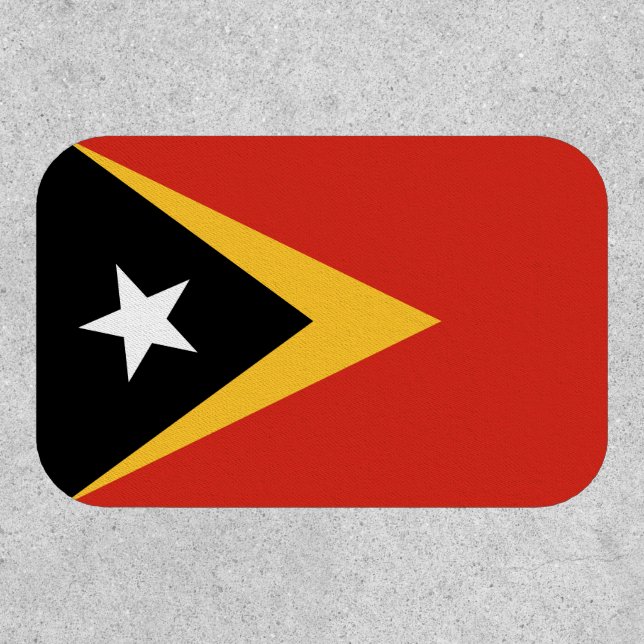 East Timor Flag Patch (Front)