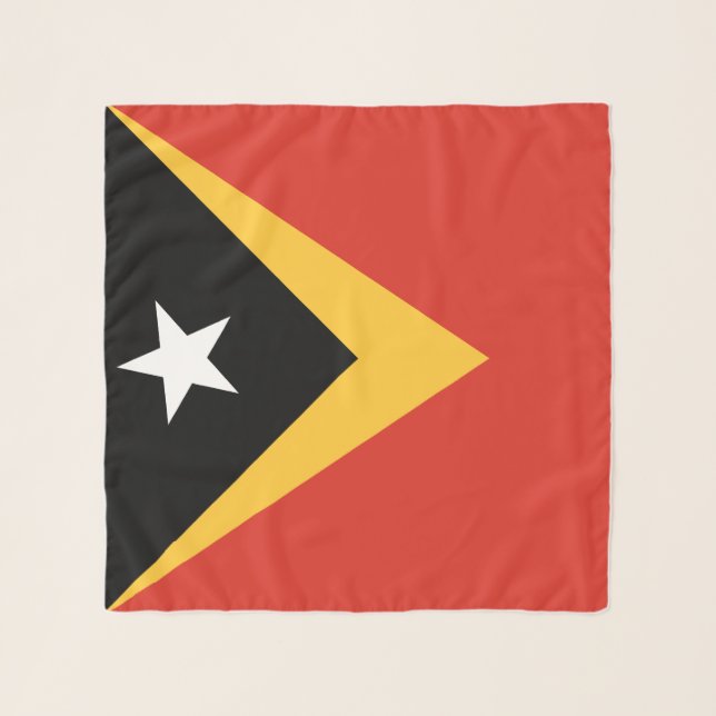 East Timor Flag Scarf (Front)