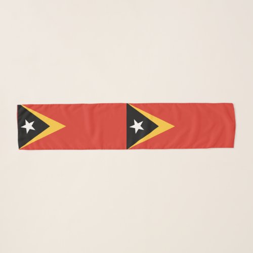 East Timor Flag Scarf