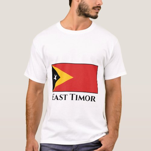 East Timor Flag T_Shirt