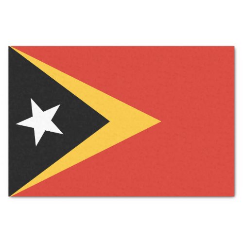 East Timor Flag Tissue Paper