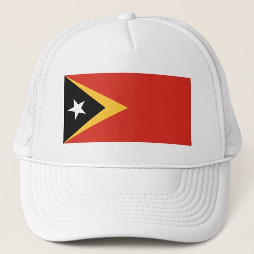 East Timor Flag Trucker Hat