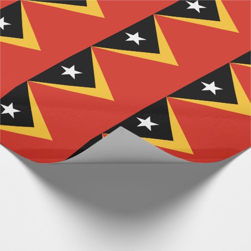 East Timor Flag Wrapping Paper