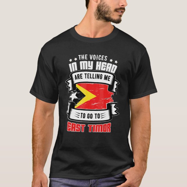 East Timor In My Head T-Shirt (Front)